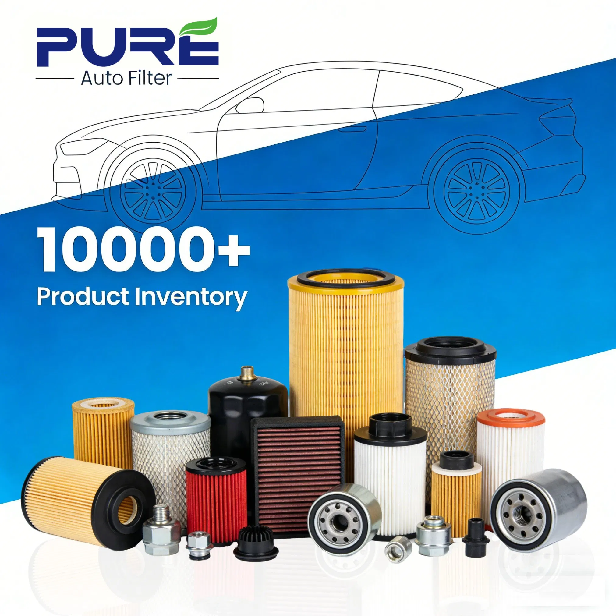 Auto Filter Element Air Filter for Ford Focus 1496814 6c16-9601-AA