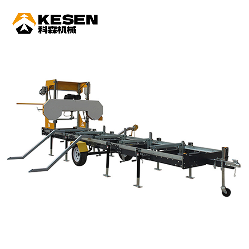 Portable Horizontal Bandsaw Mill 600mm for Diesel/Gasoline