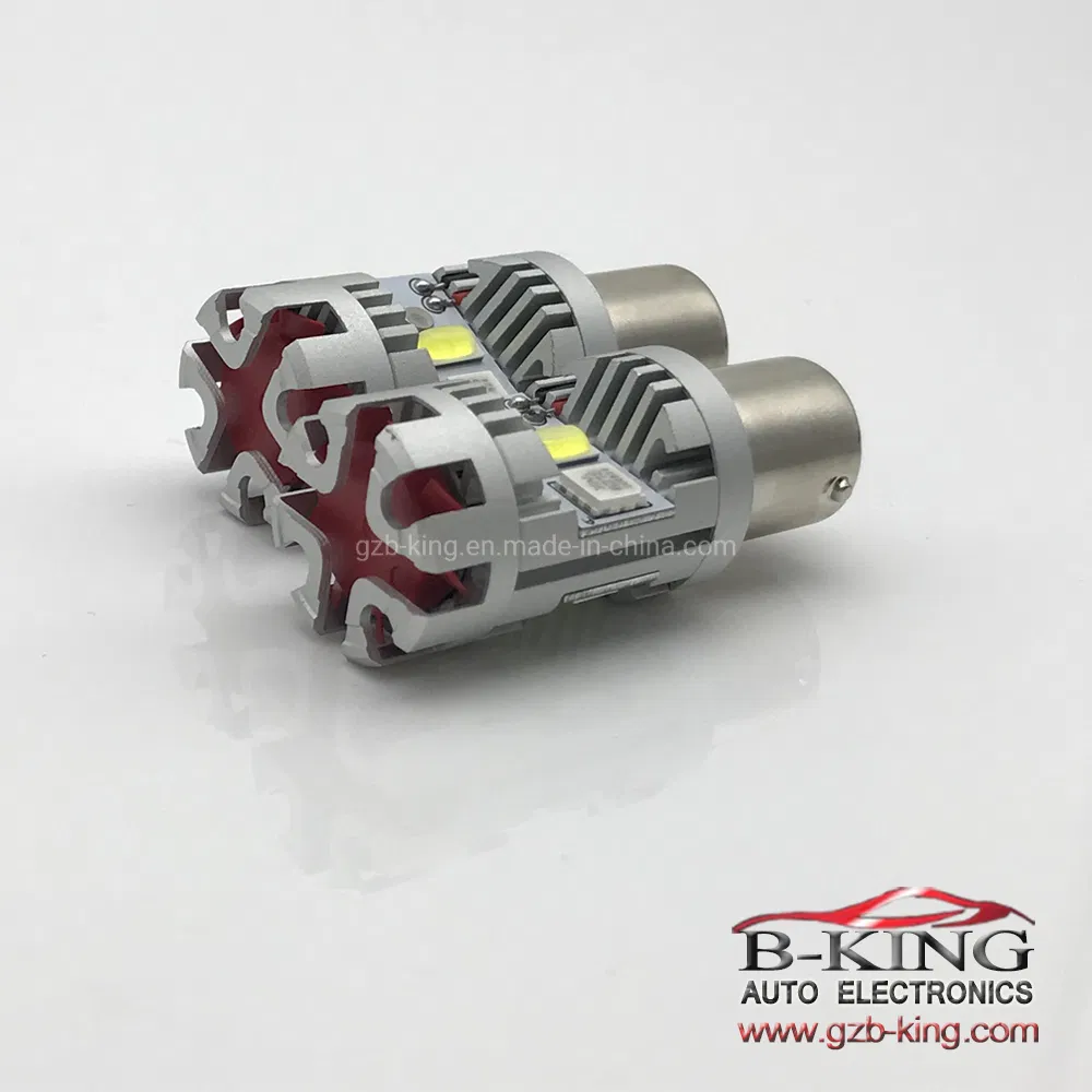 Светодиодная лампа заднего хода 1156 3570SMD с проектором