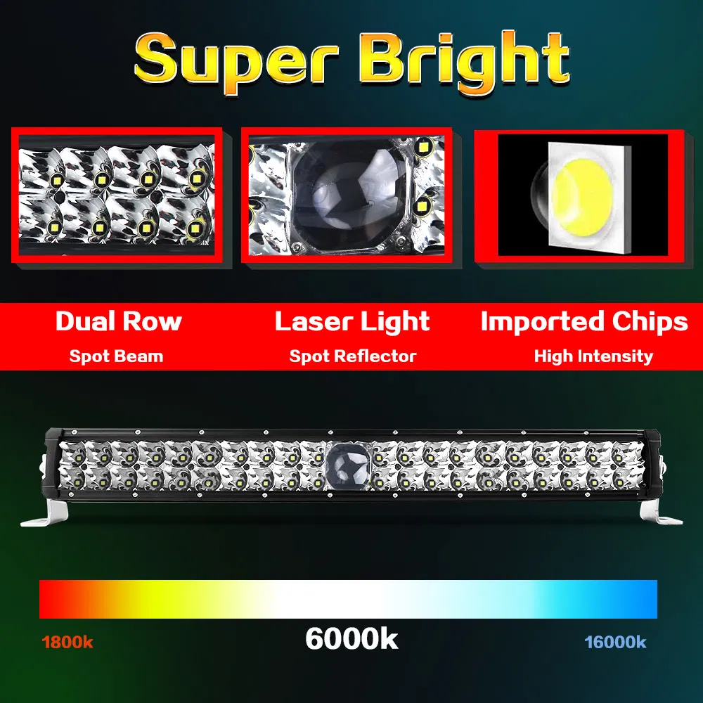 High Brightness Offroad Laser Lights Spotlight LED Light Bar