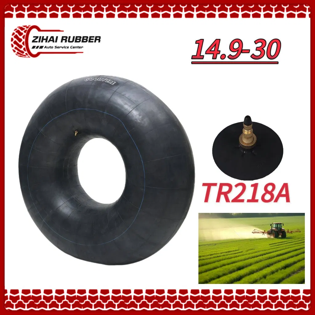 Qingdao All Weather 13.6 14.9-30 Tr218A Agr Agricultural Tire Lightweight Inner Tube with Latex Blend