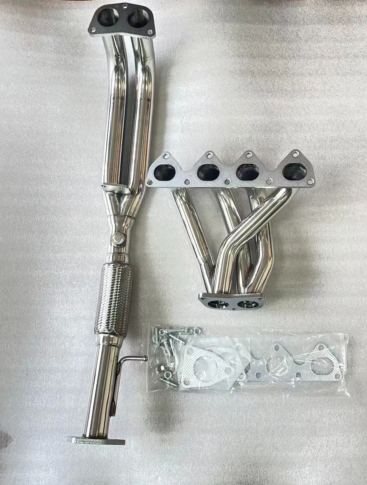 Выпускной коллектор и даунпайп H22 2.2L VTEC для Honda