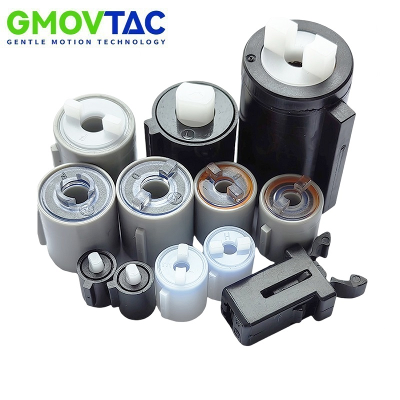 Small Plastic Barrel Rotary Damper Bidirectional Hydraulic Soft Close Trash Can Damper Hinge