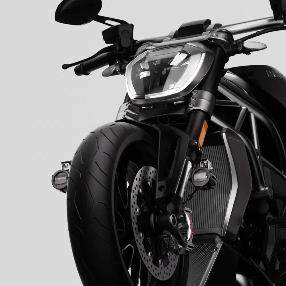 Светодиодный прожектор Aurora для мотоцикла