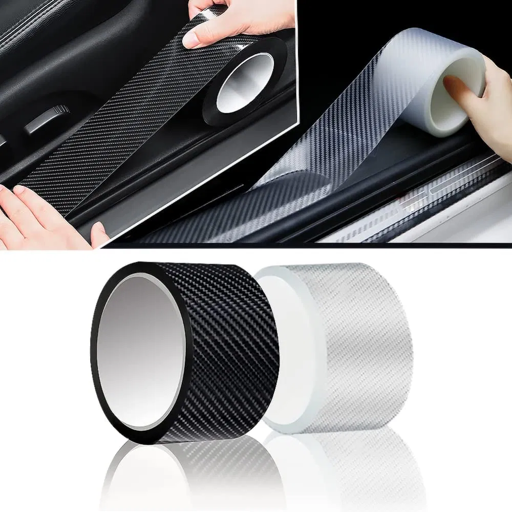 Car Wrap Film Vinyl Automotive Carbon Fiber Car DIY Paste Protector Strip Waterproof Protection Film
