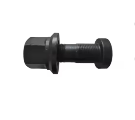 High Strength Black/Galvanized Wheel Fastener Bolt for Benz Truck Parts