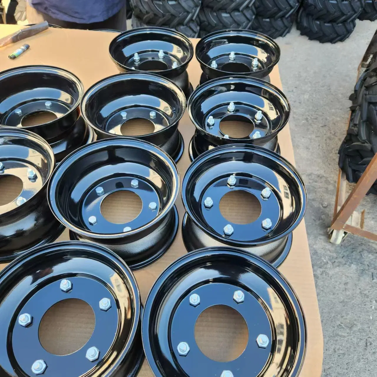 19*7.00-8 Agricultural Lug Partten Tire and Wheel