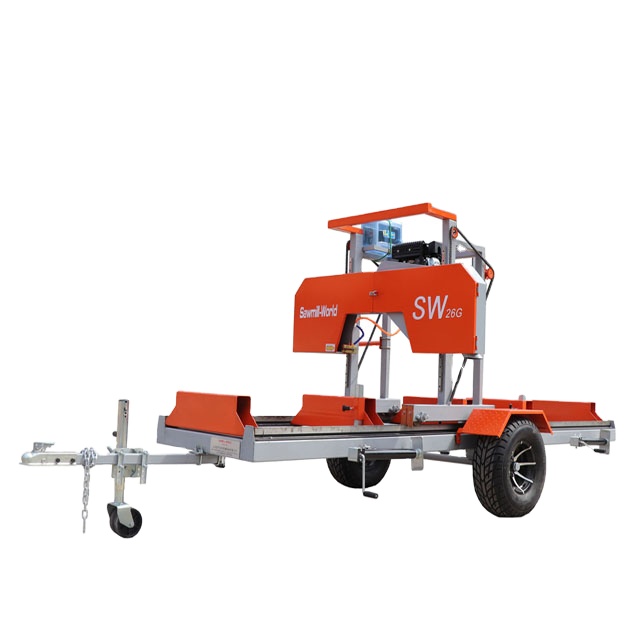 Mobile Sawmill SW 26 Ultra Portable Horizontal Band Saw for Wood