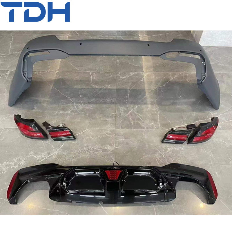 High Quality PP Bumper Suitable for BMW 5 Series F10/F18 Modified to G30 G38 Lci M5 Front Bumper Rear Bumper with CS Hood