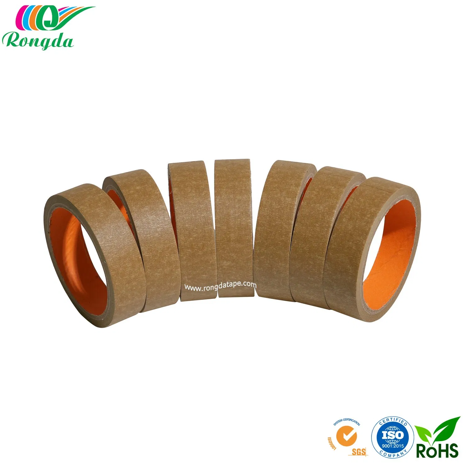 Automotive Refinish Brown Masking Tape No Residue Cars Vehicles Auto Body Paint Tape