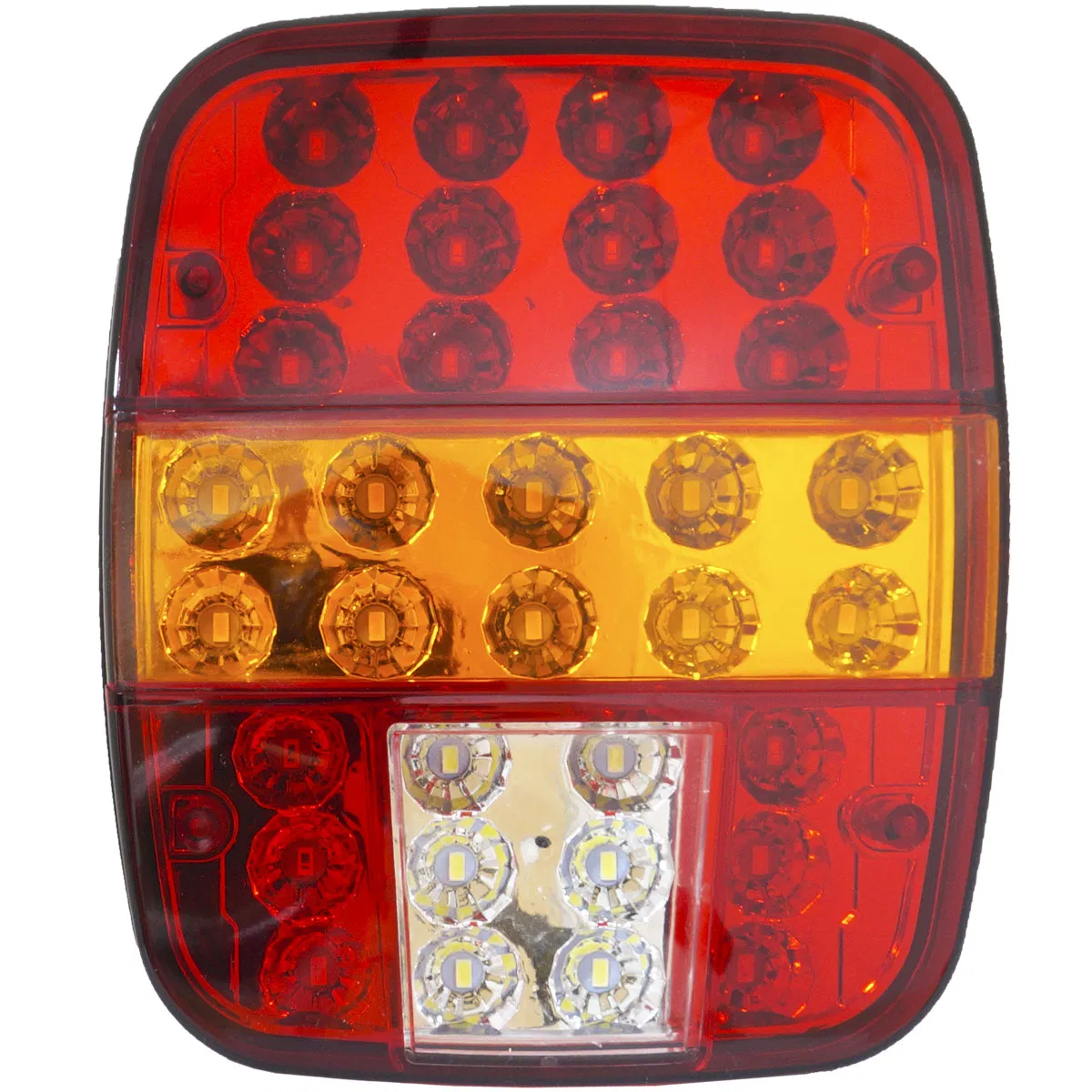 High Quality 12V 24V Truck Trailer for Wrangler Multi-Function LED Reverse Light Brake Light Indication Rear Lamp for Lorry