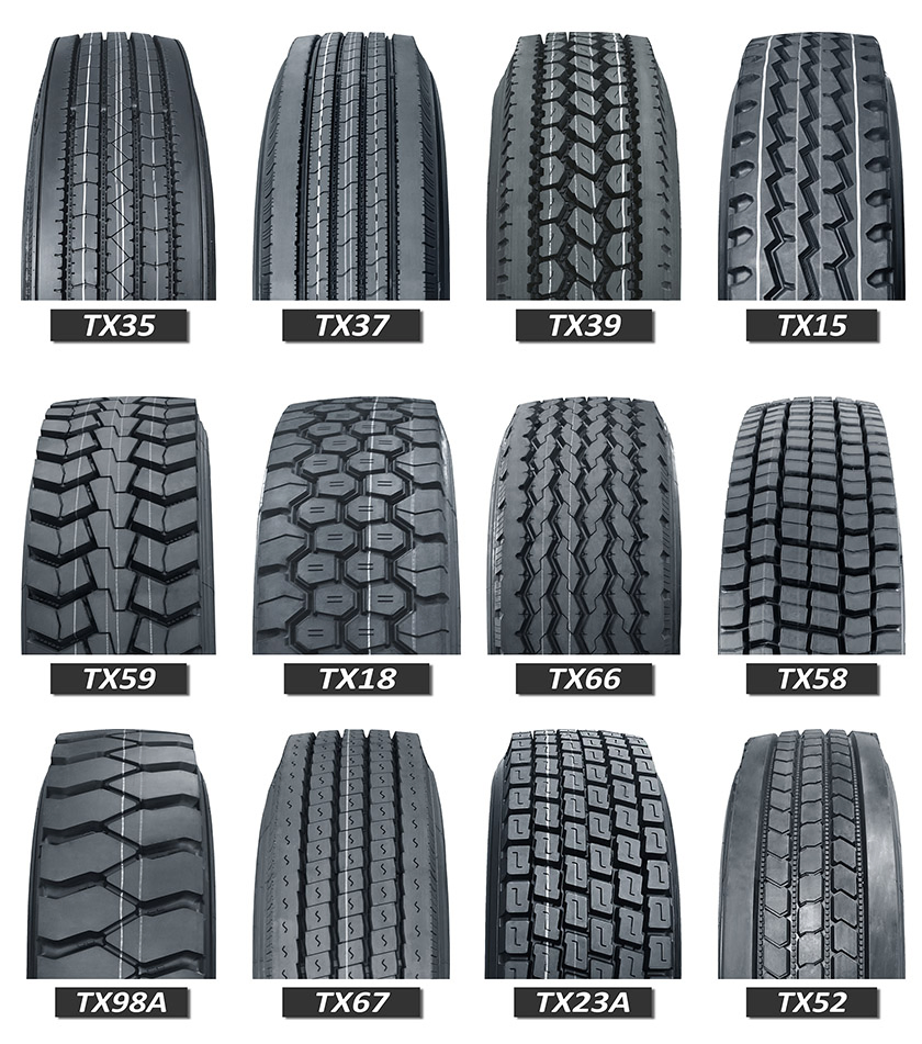 Top 10 Chinese Commercial Truck Tires 11r22.5 295 75 22.5 Semi Tires 315 80r22.5 12r20 Tires for Vehicles