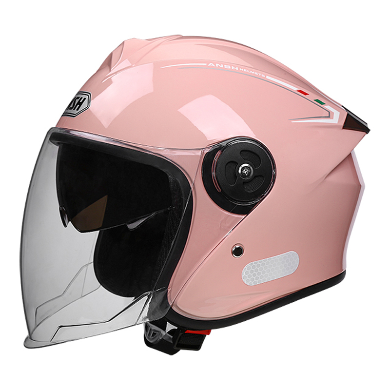 Adjustable Headband Modular Motocross Motorcycle Cycling Protective Adjustable Fit Safety Antiriot Half Face Helmet