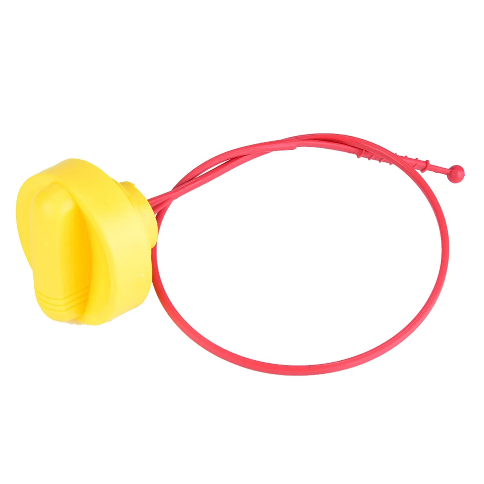 Щуп для проверки уровня моторного масла с желтой ручкой