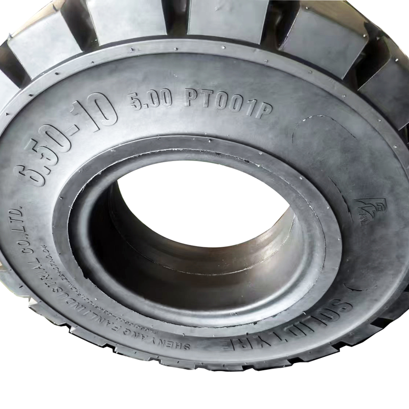 4.00-8/3.00 Solid Tires for Forklift Front Wheels