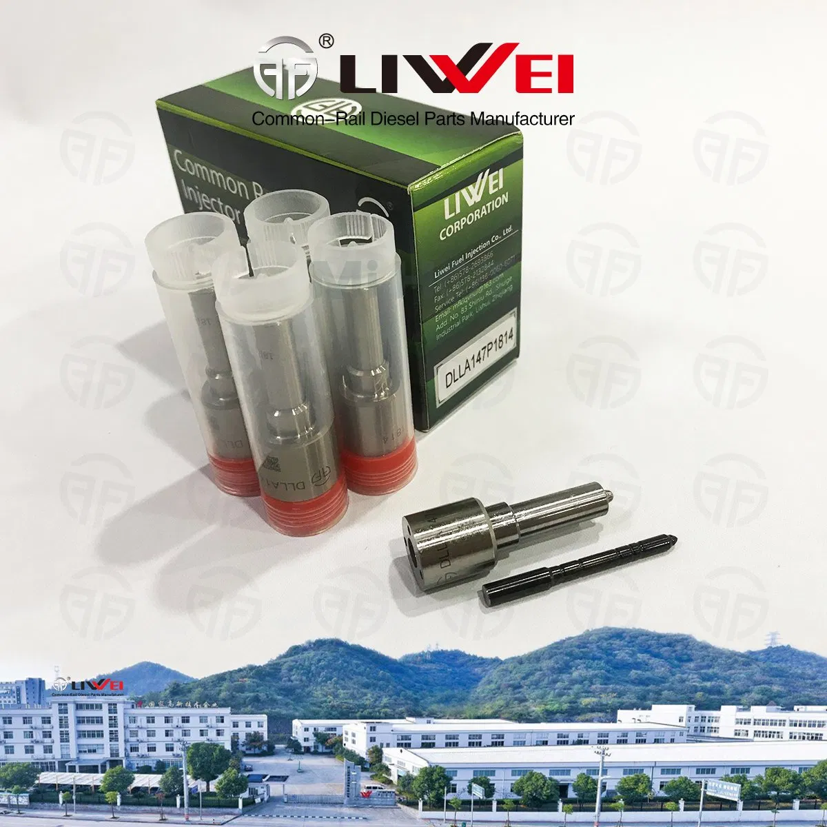 Liwei Brand Diesel Nozzle Dlla147p1814 Boc Auto Fuel System Common Rail Diesel Nozzle for Injector 0445120153