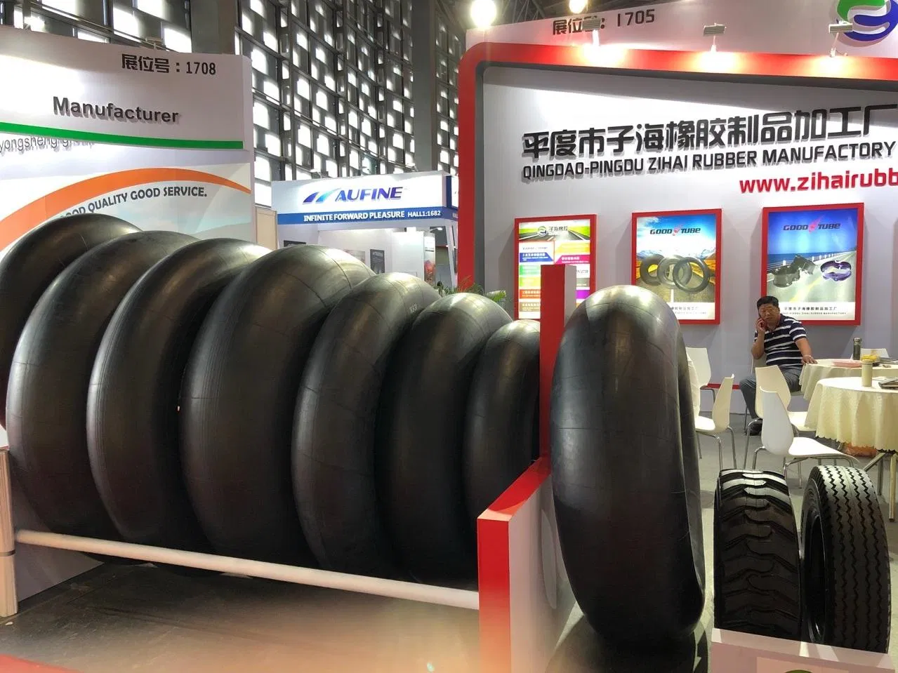 Truck Forklift Industrial ATV Tyre Tire Butyl Rubber Inner Tube 600-9