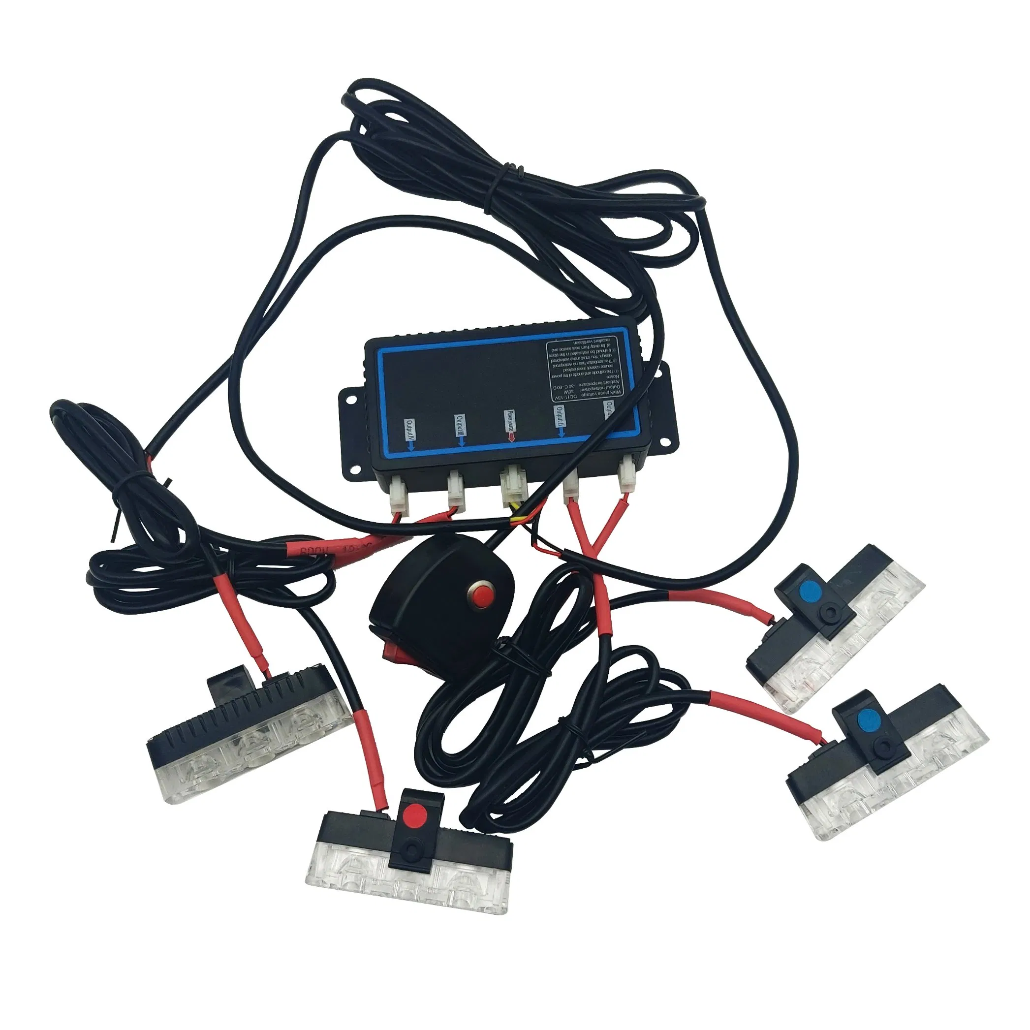 LED off Road Truck ATV Grille Emergency Warning Light LED Strobe Light for Traffic Light