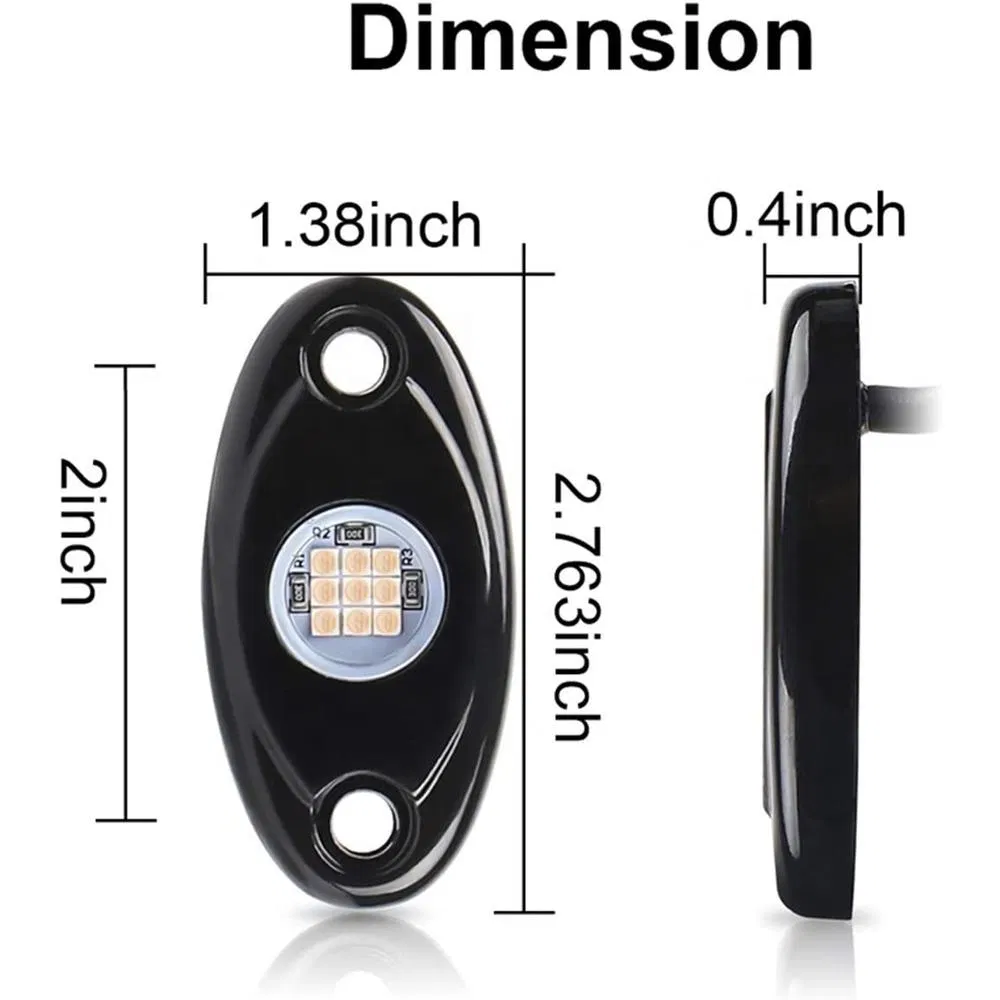 Подсветка днища LED Rock Lights для внедорожников