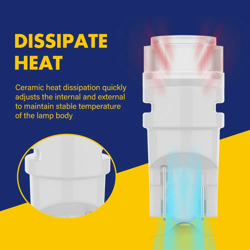 Светодиодная лампа Bkr T10 194 W5w для авто