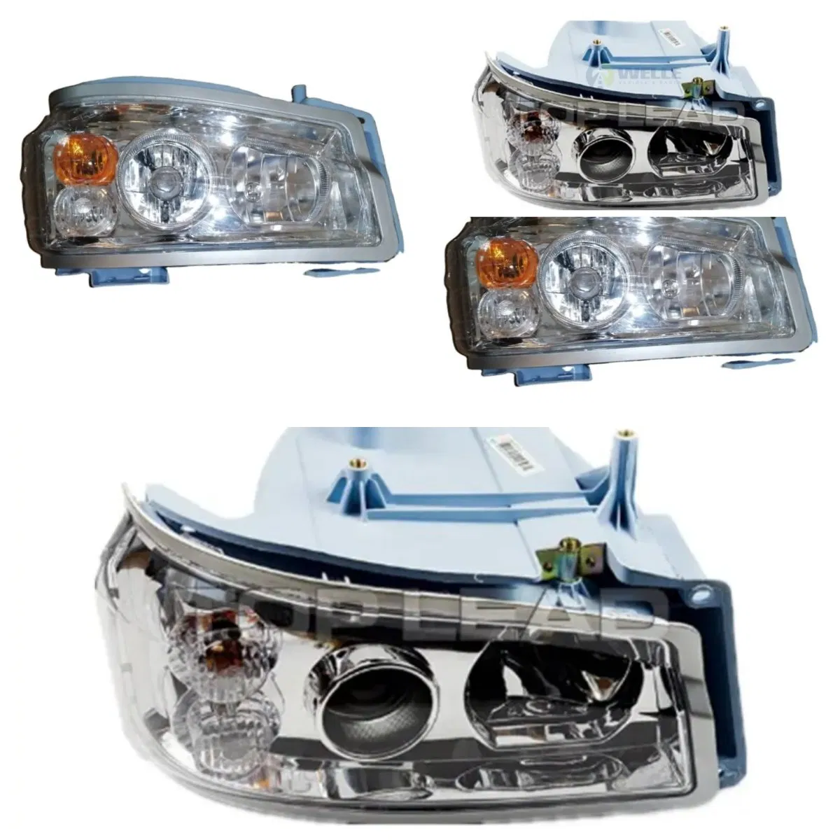 Sinotruk HOWO Truck Spare Parts Front Headlight LED Left Head Lamp Wg9719720002
