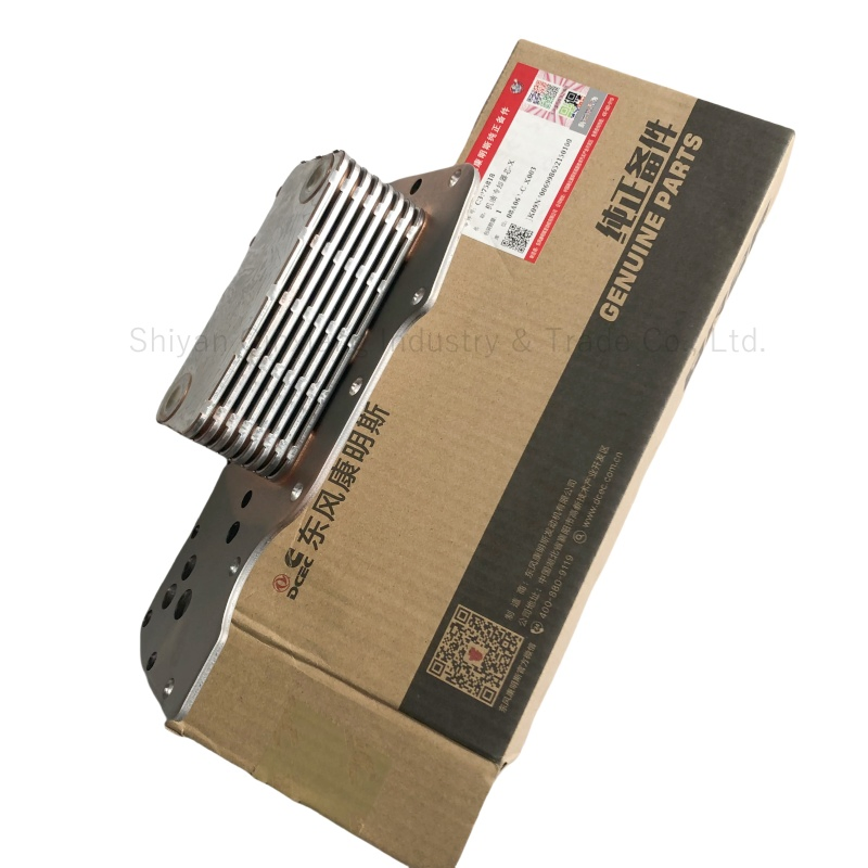 Масляный охладитель Qsb6.7 3975818 для двигателя Cummins