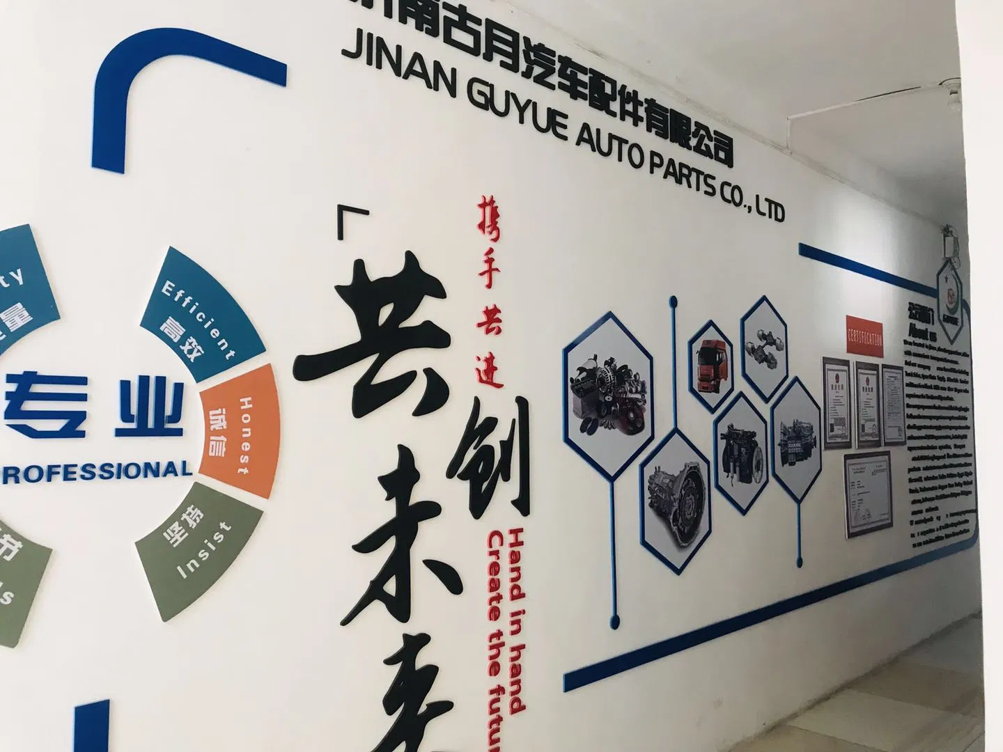 Rear Mirror Used in Truck Spare Parts Hino International Freightliner Isuzu Ford Actros Mack Kw