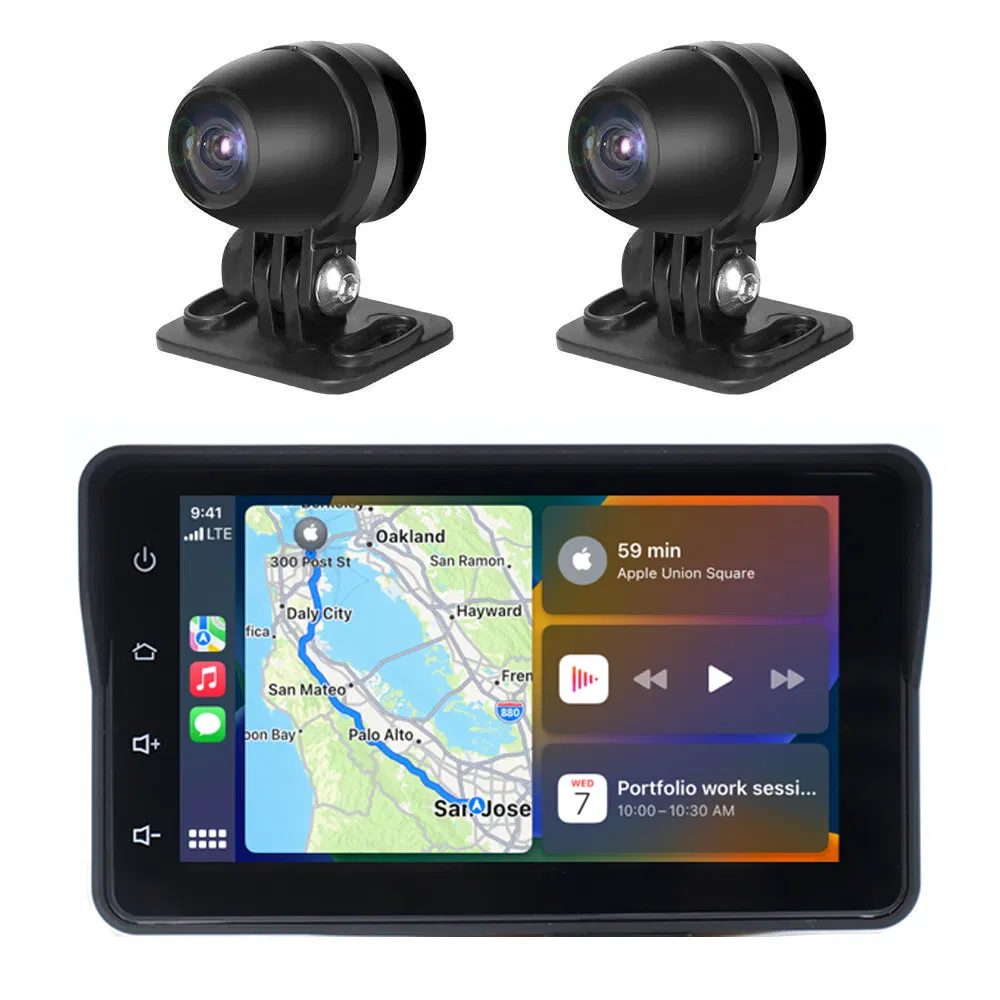 Видеорегистратор Moto Carplay с 5-дюймовым экраном