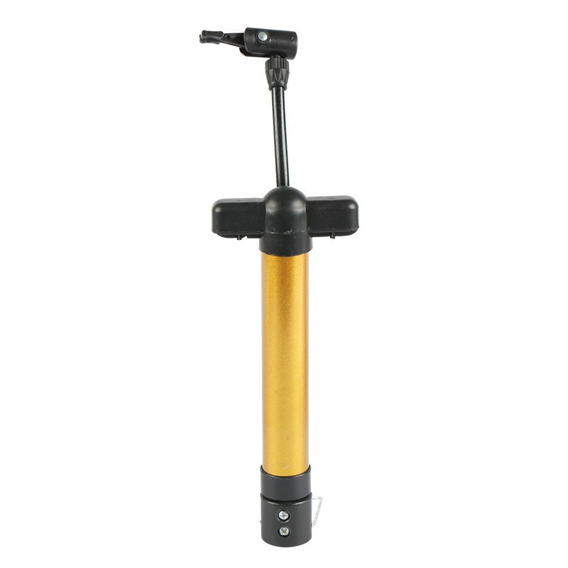 Basketball Pump Bicycle Portable Golden Pump Leather Ball Swimming Ring Inflatable Needle