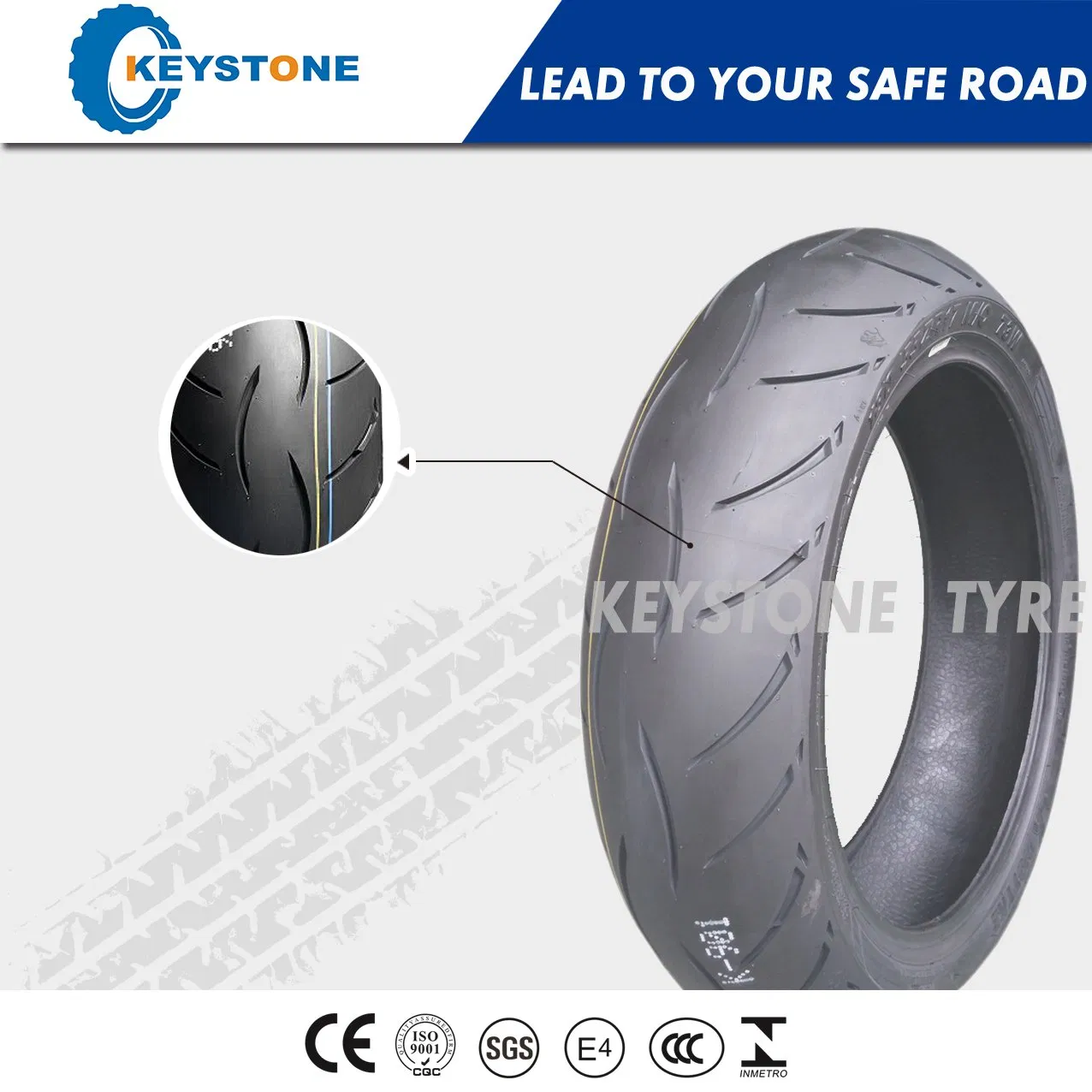 Шина радиальная Keystone 170/55R17 8PR для мотоцикла