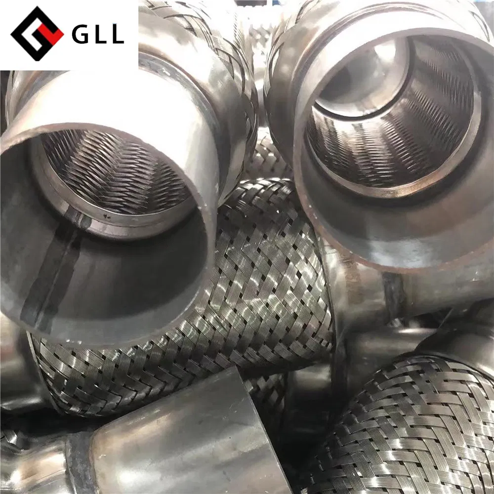 Гибкая труба 4 дюйма из нержавеющей стали с фланцем