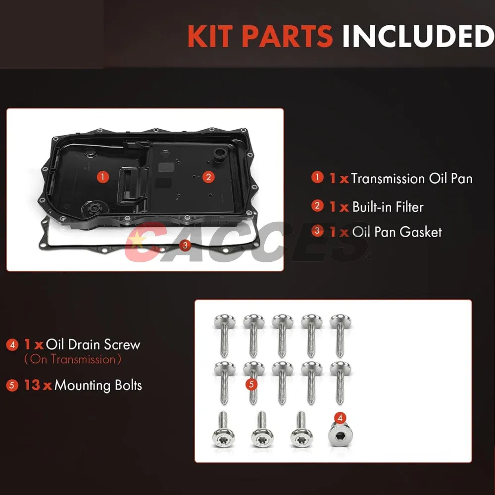 Поддон картера с прокладкой и сливной пробкой для RAM, Jeep, Dodge, Chrysler