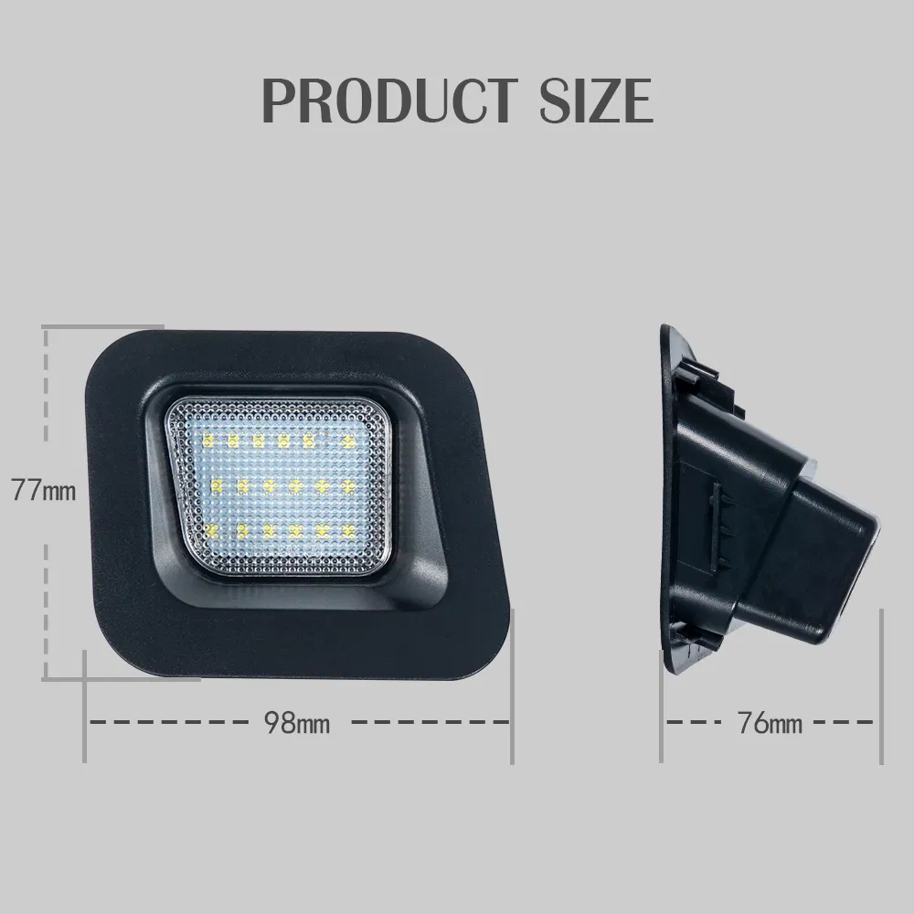 Светодиодные лампы для номерного знака Dodge RAM