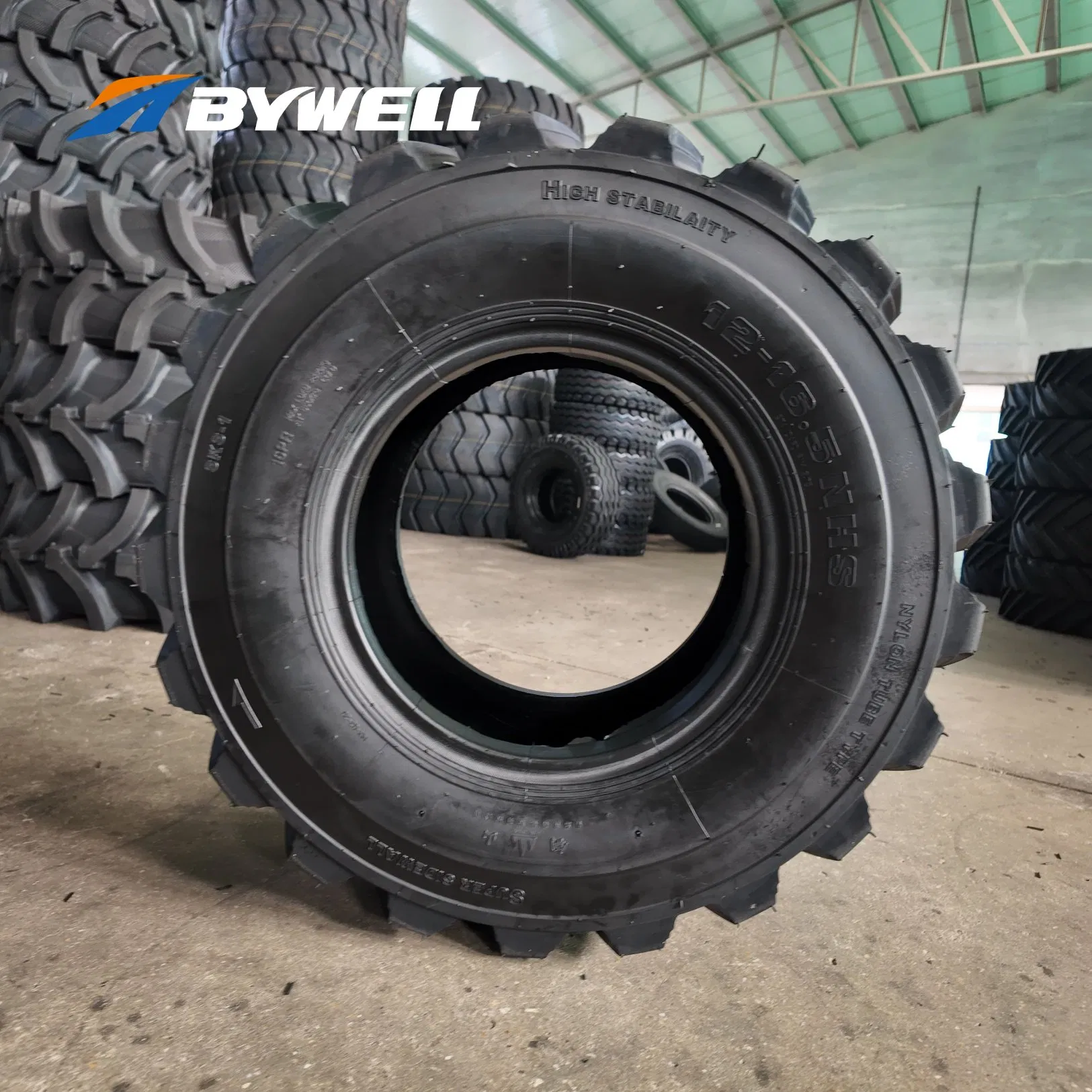 Extra Deep Lug BYWELL Tyre 12.4-28-12PR for Soft Soil