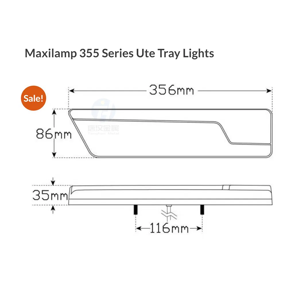12V LED Tail Lights for Van with Easy Installation for Global Customers