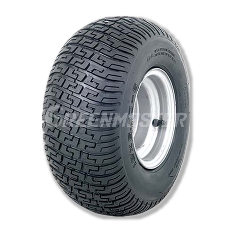 Lawn Garden Riding Mower Tire, Turf Grass Cutter Tyre, Garden Implement Tractor Tires 4.80/400-8 16*6.50-8 20X8.00-8 with Wheel Rim 8"X3.75" 8"X5.375" 8"X6.5"