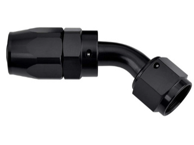 Поворотные фитинги AN6 AN8 AN10 0-180° для топлива и масла