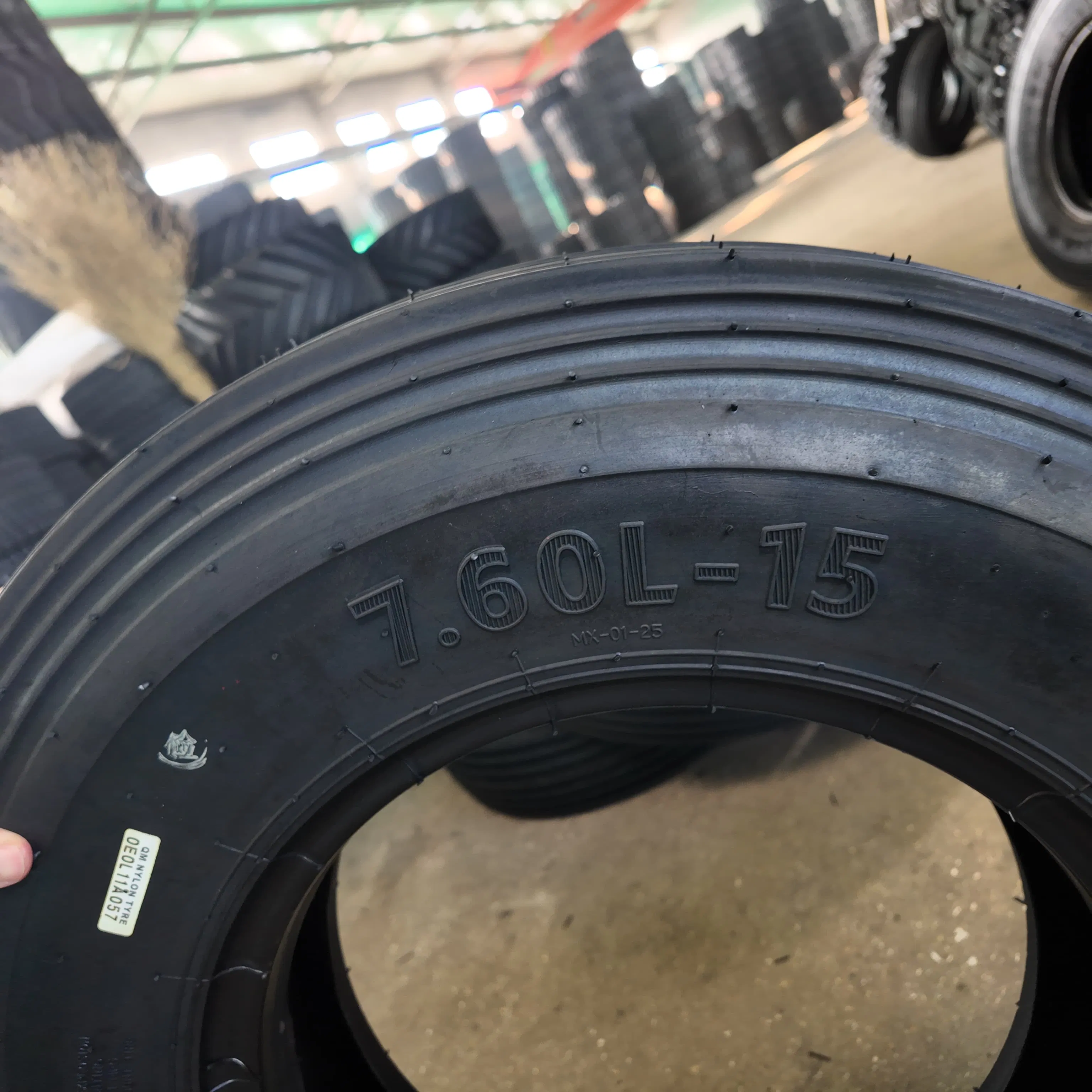 Heavy-Duty Pneumatic Tire 5.00-8 for Material Carts