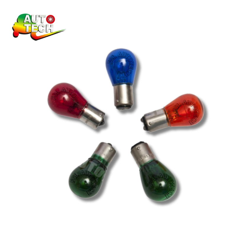 Галогеновая лампа P21W BA15D 12В 21Вт для поворотников