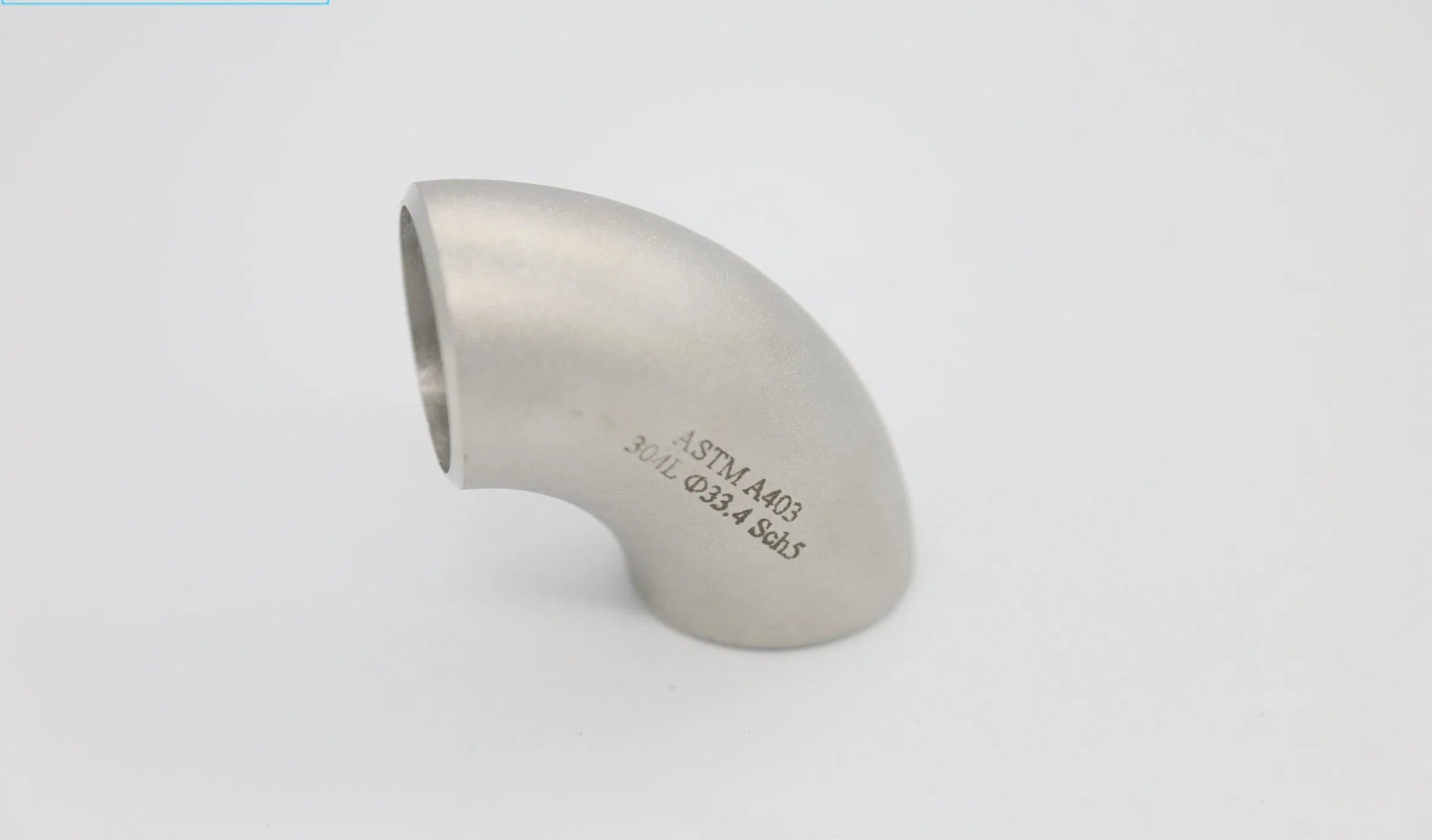 304 Stainless Steel 90° Welded Concentric Elbow BS ASME OEM
