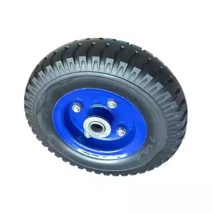 Durable Heavy Duty Wheelbarrow PU Foam Solid Wheel PU Foam Wheel Tire Polyurethane Truck Tire 2.50-4