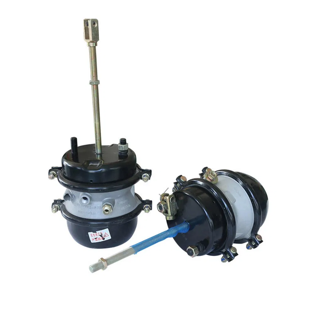 Пневматическая тормозная камера с пружинным энергоаккумулятором для грузовиков