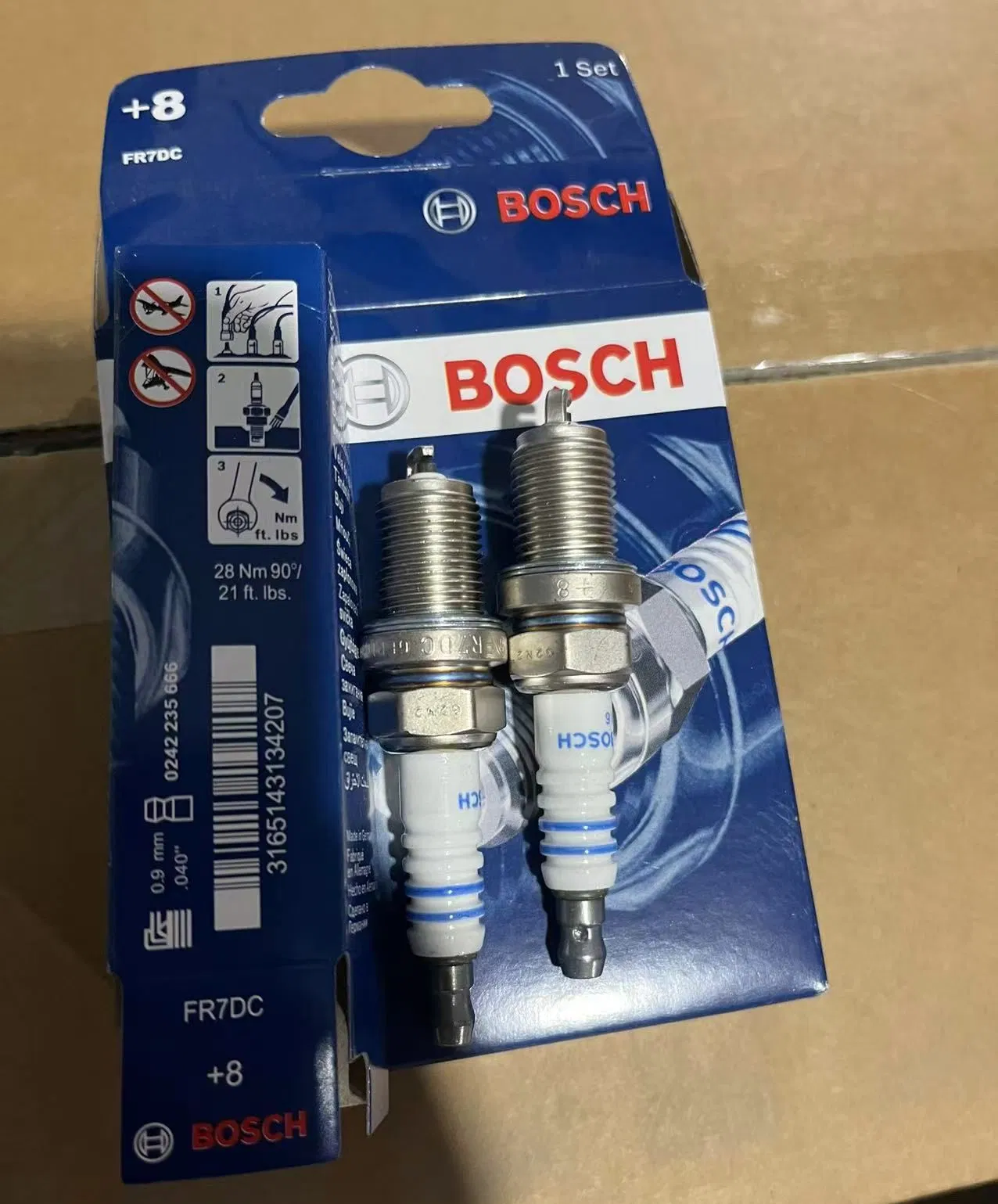 Свечи зажигания Bosch Platinum FR7DC +8 +9 +42