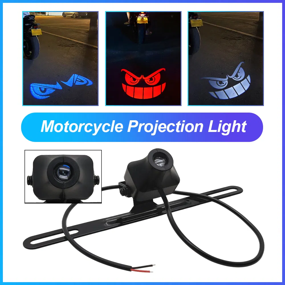 Светодиодная подсветка номера мотоцикла с проектором