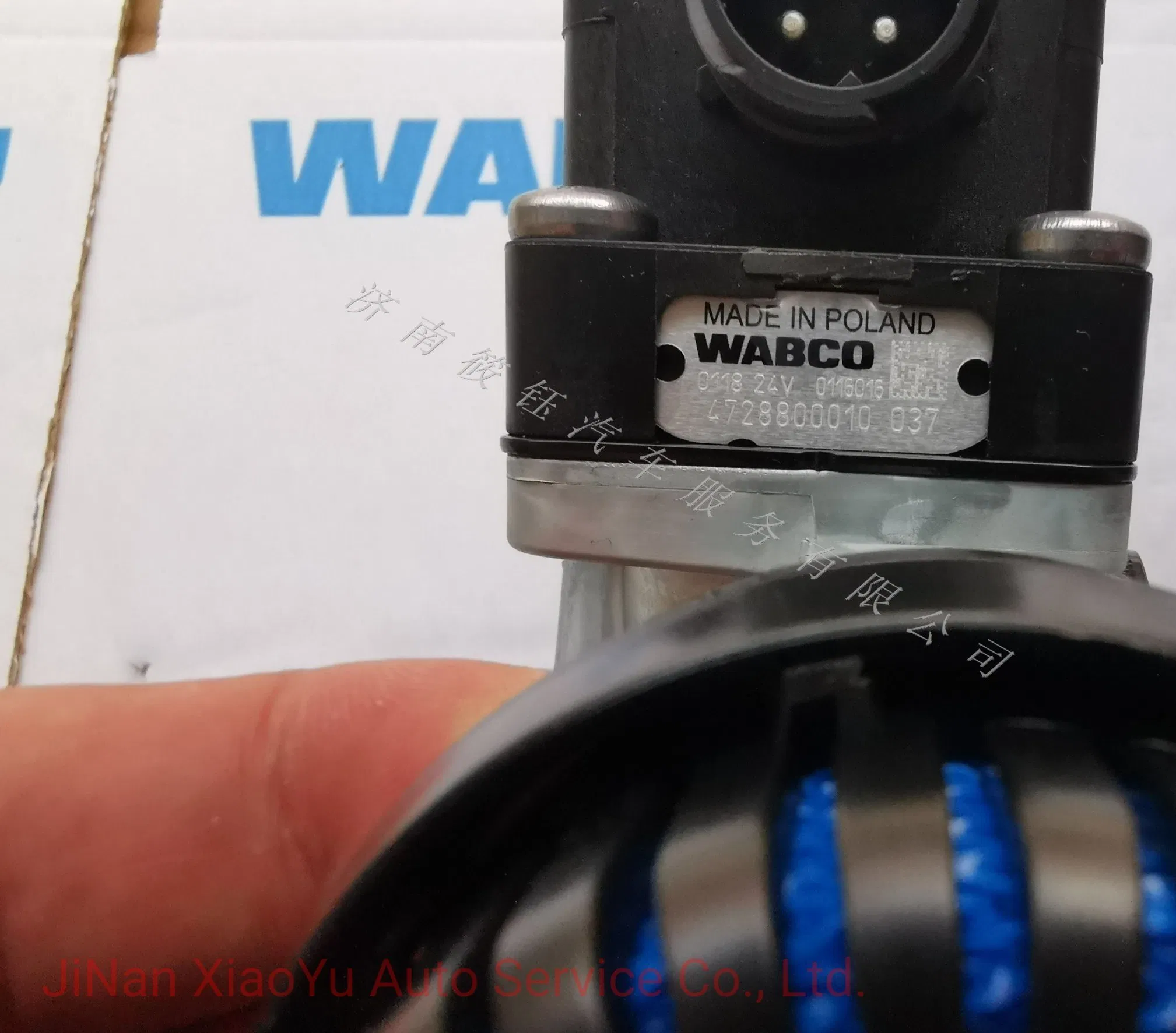 Genuine Wabco Ecas Solenoid Valve 4728800300 for Smooth Auto Suspension 4728800310 4728800320 Used for Ashok Leyland Daf Doll Feldbinder