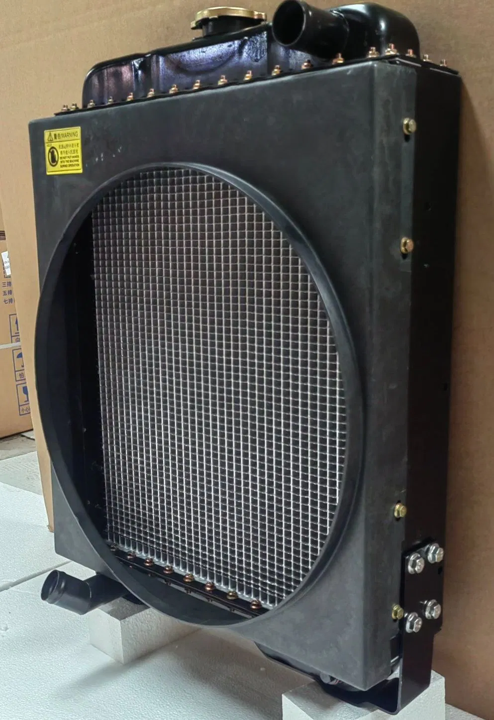 Алюминиевый радиатор для генератора Weifang K4100