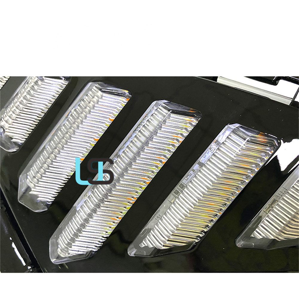 Передние светодиодные ходовые огни DRL для Hyundai Elantra 21