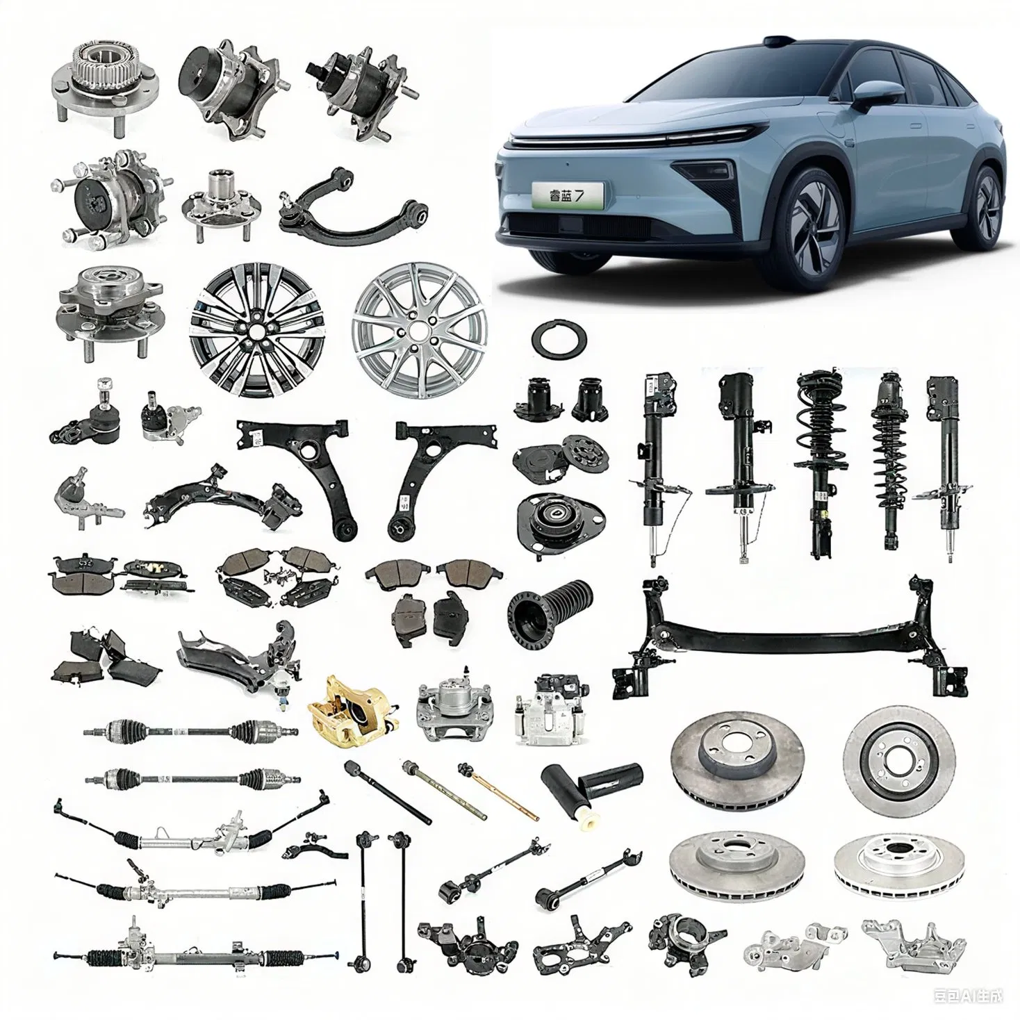 Chinese Original Wholesale Car Accessories Haval/Chery/Dongfeng/Jetour/Omoda/JAC/Byd Part Geely Livan X3 PRO Lifan Maple X3 PRO Auto Spare Parts