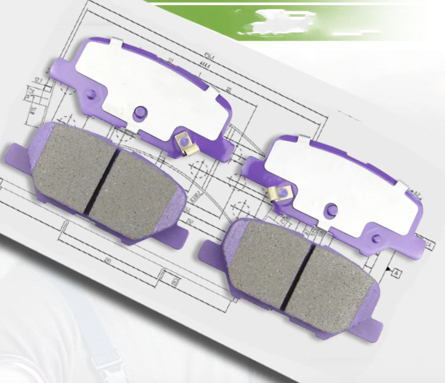 China Bestselling Wholesale Korean Japan Cars Other Auto Parts Brake Pads Match Multiple Car Models