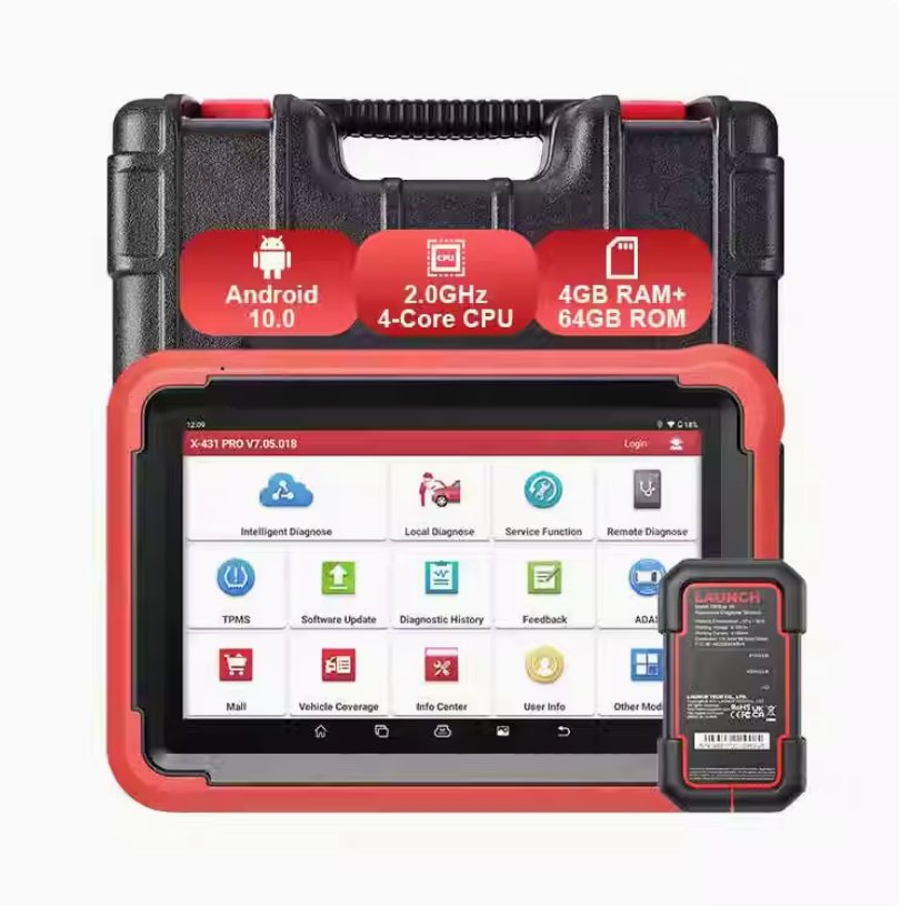 X431 PRO V5.0 OEM-Level ECU Coding Diagnosis Machine for Cars 1984-2024 Global Vehicles OBD2 Scanner Diagnostic Tool